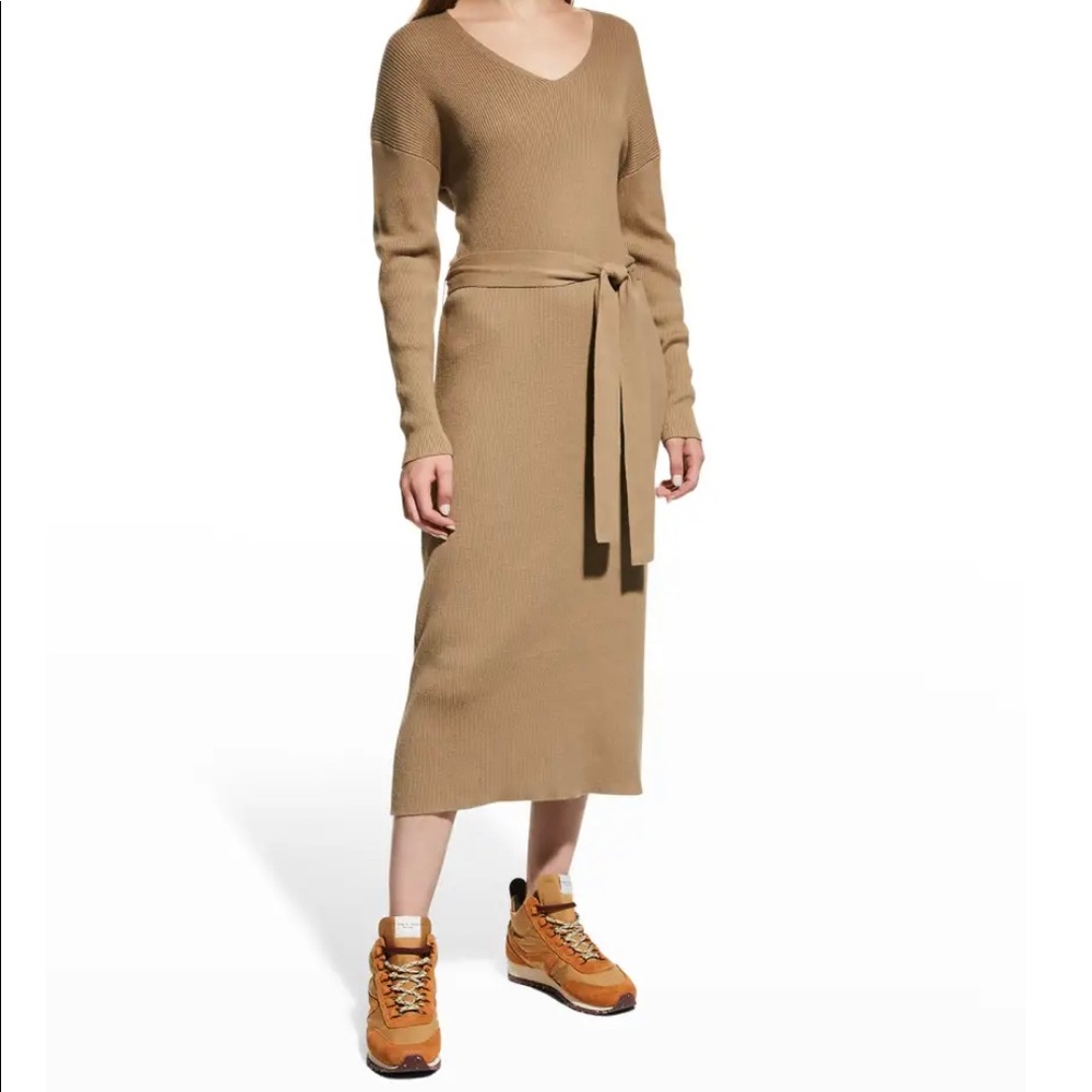 Rails Margot Belted Midi Sweater Dress